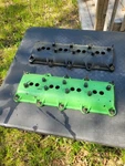 Dodge Chrysler Mopar 5.7 6.1 Pre Eagle Hemi Valve Covers Used Good Condition. Price: $135.00.