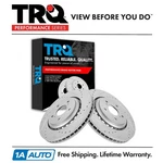 Trq Front Brake Rotors Set For 2014-2016 Acura Mdx 2015-2020 Tlx New. Price: $129.95.