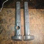 Jaguar XK120 Studless Cam Cover Valve Lh Rh Pair C2217 C2218 Very Early Used. Price: $199.95.