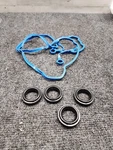 New Fel-pro Valve Cover Gasket Set Fits Hyundai 2.0L, 1.8L. Price: $24.00.