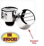 Billet 20820 Ball Milled Round Valve Cover Breather W/1-1/4? Polished New. Price: $55.95.