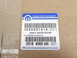 Genuine Oem Mopar Chrysler Dodge Jeep 5184069AN Cylinder Head Valve Cover New. Price: $188.00.
