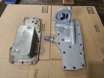 2013-2024 Ram 6.7L Cummins Engine Oil Cooler & Filter Housing Used. Price: $225.00.