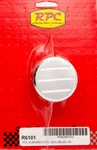 Rpc R6101 Polished Aluminum Ball Milled Push-in Breather; 1-1/4" Hole New. Price: $49.99.