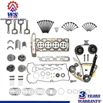 Head Gasket Timing Chain Vvt Piston Con-rod Kit For Buick Chevy Gmc 2.4L 2010-17 New. Price: $269.99.
