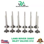 Inlet Valves Set X12 For Land Rover Jaguar 306DT 3.0 TDV6 Diesel JD61430 Nuovo. Price: $123.44.