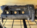 Front / Left Valve Cover, 2.7L V6 Fits 2007 Hyundai Tiburon Gt, Used. Price: $65.00.