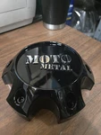 Moto Metal Black Wheel Center Hard Read Part Number On New Cap!!. Price: $29.96.