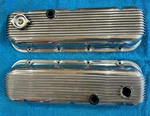 Custom Bbc Aluminum Valve Covers 40-2100 Big Block Chevy 396 454 Polished Used. Price: $329.95.