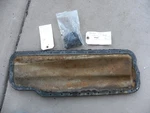 Mercedes Benz Ponton W180 W105 W128 Engine Side Water Jacket Cover & Bolts GS43 Used. Price: $175.00.
