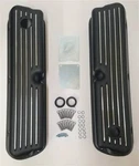 5.0L 289 302 351W Finned Tall Black Aluminum Valve Covers Ford Mustang New. Price: $1092.33.
