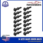 14 Pcs For Audi A4 Quattro A6 Valve Cover Bolts Topaz 06B103831J New. Price: $16.98.