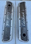 Vintage Edelbrock Sbf Valve Covers Finned Aluminum Elite Series 289 302 351W Used. Price: $135.20.