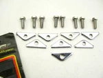 Mr. Gasket 9887 Chrome Valve Covers Clamps & Bolts - New. Price: $13.88.