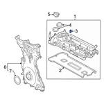 Ford Mustang 2015-2023 AG9Z00812D Engine Valve Cover Bolt New. Price: $10.88.