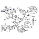 For Lexus ES300 1994-1998 1121420010 Left Engine Valve Cover Gasket New. Price: $21.61.