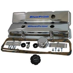 Blueprint Engines BPP9518 Valve Cover Kit For Small Block Chevy Chrome New. Price: $59.99.
