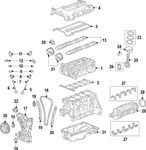 Genuine Hyundai Valve Cover 22441-2E99A New. Price: $70.63.