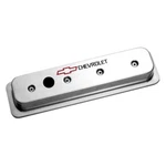 Gm Performance 141-130 Sbc Aluminum Gray Valve Covers, Red Bowtie / Black Chevro New. Price: $243.07.
