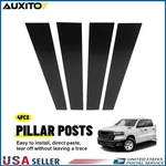 For 2019-2025 Ram 1500 Black Pillar Post Covers 4PCS Gloss Finish Trim Diy Set New. Price: $15.19.