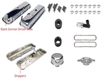 65-72 Chrome Valve Covers Slant Bbc 396 427 454 Drippers 41PC Kit Fits Chevrolet New. Price: $175.99.
