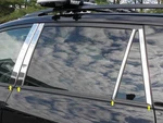 Stainless Chrome Pillar Posts 8PCS Qaa Covers For Toyota RAV4 06-12 New. Price: $100.99.