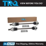Trq Rear Cv Axle Shaft Assembly Set Driver & Passenger Side Fits Bmw New. Price: $159.95.