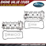 Left & Right Engine Valve Cover With Gasket Bolt Aluminum For Ram 1500 Jeep New. Price: $228.89.