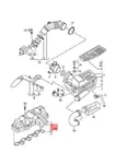Vw Passat 4MOTION Variant Santana A32 Intake Connection 03L129711AR No Duties New. Price: $447.14.