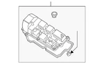 Genuine Mazda Valve Cover AJ95-10-2B0C New. Price: $100.17.