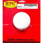 Racing Power Co-packaged Chrome Push Breather W/o Shield 3IN Tall Each- R9308 New. Price: $19.85.