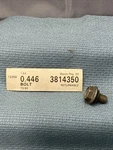 New Gm 3814350 Bolt/screw, Valve Push Rod Cover 1985-1989. Price: $22.03.