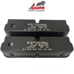 Ford 289, 302, 351W Tall Cougar Valve Covers With Script - Black Ansen Usa New. Price: $249.00.