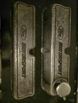 Rare Ford Motorsport Small Block Valve Cover Set Used. Price: $400.00.
