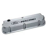 Ford Racing 302-138 Polished Aluminum Slant Edge Valve Covers New. Price: $351.99.