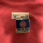 Nos 5647228 1958-1962 Pcv Valve Chevrolet Bel Air Nova CV-469-C Corvette Gm New. Price: $45.00.