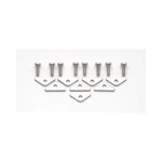 9887 Mr. Gasket Chrome Valve Covers Clamps & Bolts - New. Price: $21.32.