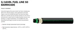 Gates Barricade Carbureted Fuel Hose 5/16 Inch Id, Sold 25 Foot Increments New. Price: $49.99.