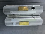 Holley M/t Mickey Thompson 350-455 Pontiac Finned Valve Covers 140R-11B Used. Price: $100.99.