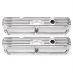 Edelbrock 4176 Aluminum Valve Cover Set, Small Block Fits Chrysler New. Price: $430.95.
