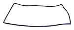 Crown Black Rubber Windshield Gasket Seal For 1997-2001 Jeep Cherokee Xj New. Price: $54.51.