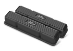 Holley 241-245 Sbc Vintage Series Finned Valve Covers Satin Black Machined New. Price: $249.95.