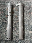 Jaguar XK120 Studless Cam Covers Valve Lh Rh Pair C2217 C2218 Oem Used. Price: $350.00.