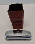 Vtg Lucas 572603 Chrome License Plate Light Cover Austin Healey 100-6 3000, 1956 Used. Price: $39.95.
