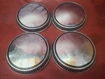 1970-1980 Ford Mercury Poverty Dog Dish 9.5" Wheel Cover Hubcaps Set Of 4 Used. Price: $79.99.