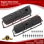 Left & Right Valve Cover For 2004-07 Dodge Caravan 3.3L 07-11 Jeep Wrangler 3.8L New. Price: $75.99.