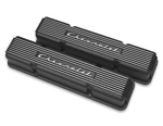 241-108 Holley Gm Licensed Vintage Series Sbc Valve Covers Satin Black Machined New. Price: $357.95.