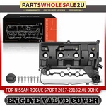 Engine Valve Cover With Gasket & Cap For Nissan Rogue Sport 2017 2018 2.0L Dohc New. Price: $61.58.