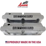 Ford Small Block 427 Cobra Pentroof, Polished Tall Valve Covers Style -ansen New. Price: $355.00.