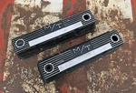 Pair Mickey Thompson M/t Small Block Chevy Aluminum Finned Valve Covers Sbc 350 Used. Price: $129.00.